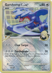 Garchomp C 60/147 Crosshatch Holo STAFF Promo - Pokemon League